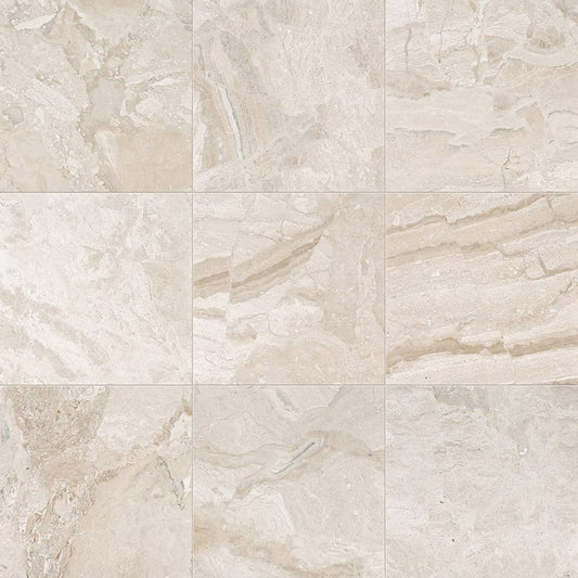 Diana Royal Beige Marble Polished Floor and Wall Tile-Large Format - Livfloors Collection