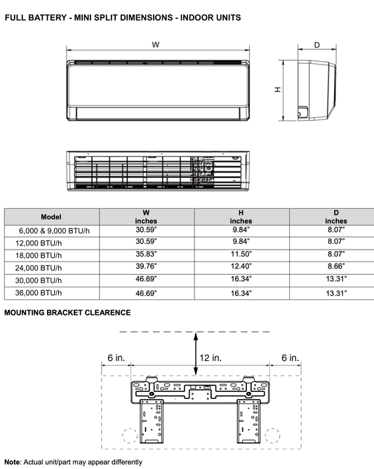 48V DC Mini Split Air Conditioner & Heater