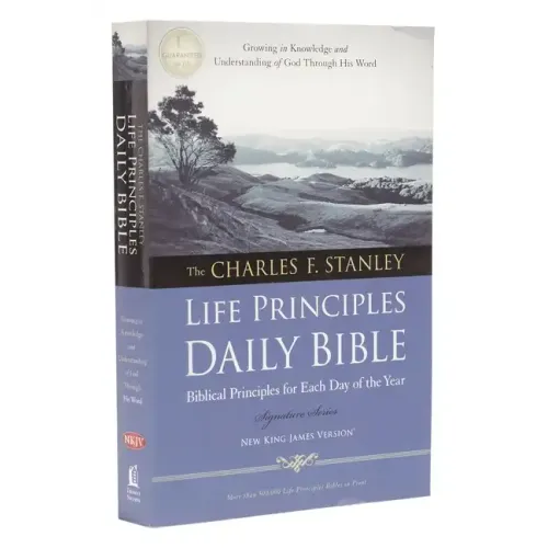 Charles F. Stanley Life Principles Daily Bible-NKJV