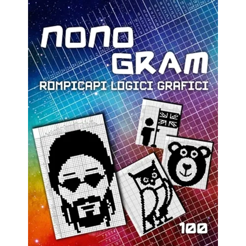 Nonogram Enigmistica: Rompicapi logici grafici 100 giochi di pixel art Hanjie Picross Puzzle