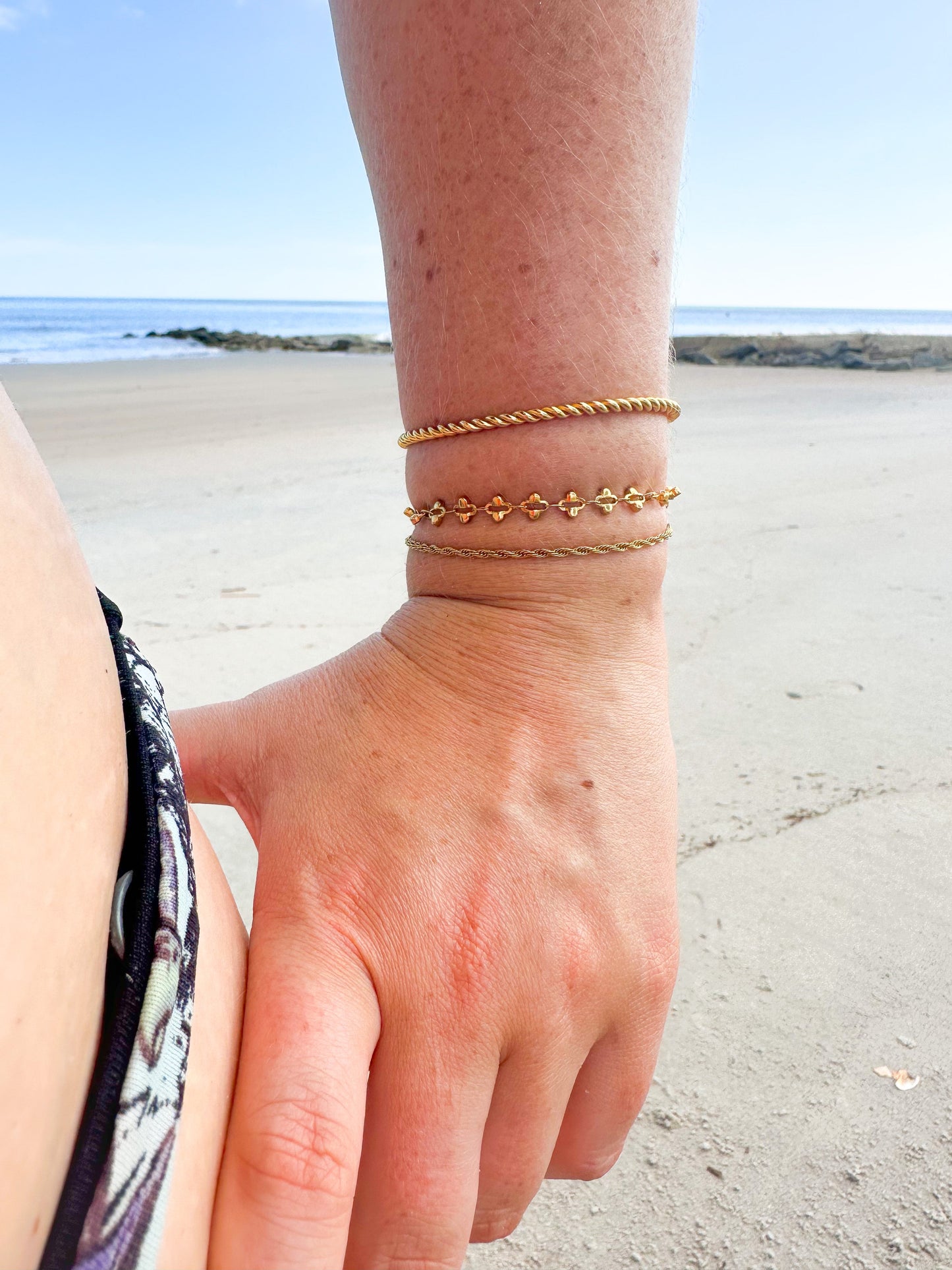 Clover Chain (bracelet or necklace)