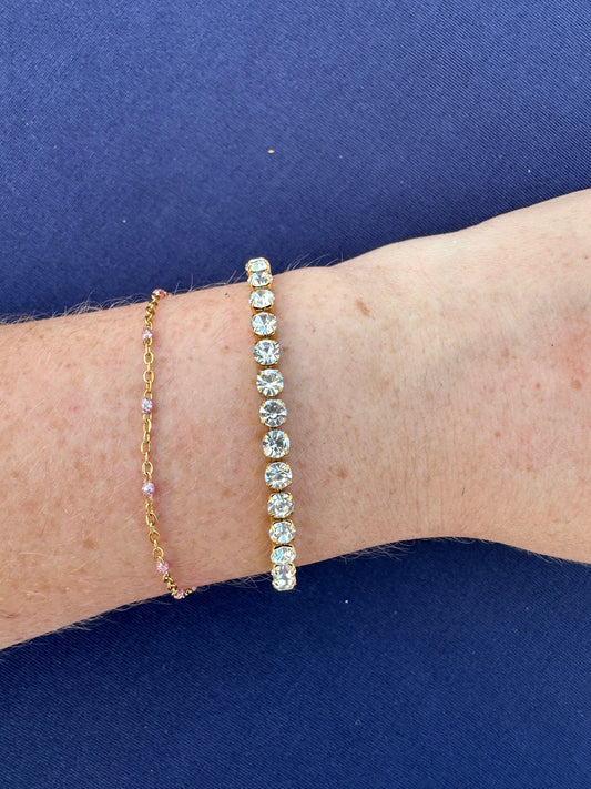 Sparkle Enamel Satellite Bracelet / Anklet