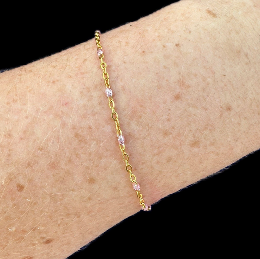 Sparkle Enamel Satellite Bracelet / Anklet