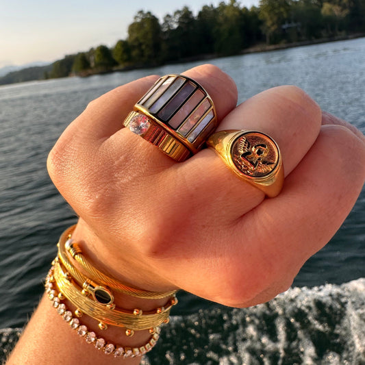 Cherub Ring (sizes 7-9)