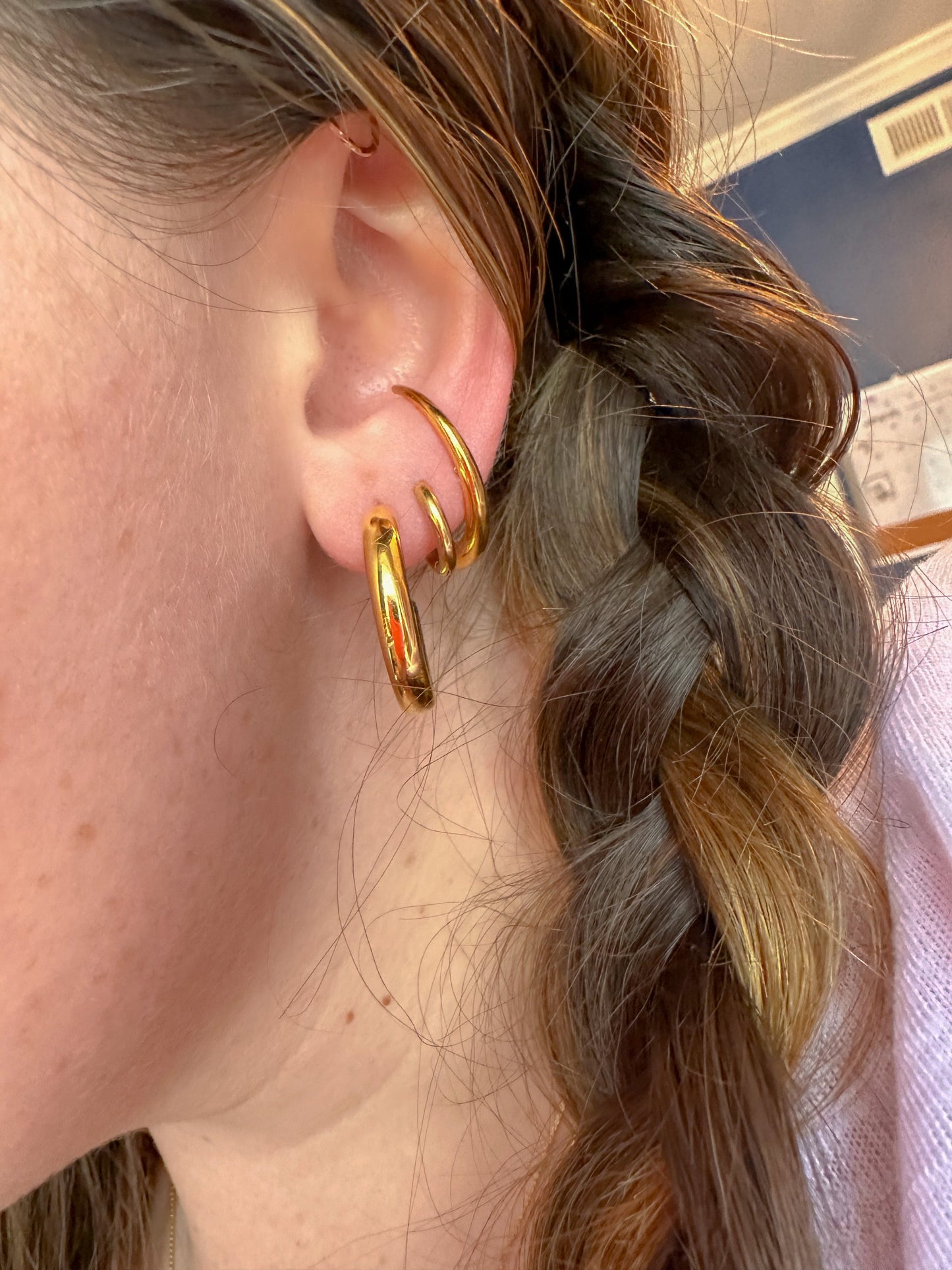 Lightweight Tube Earrings (3 sizes)