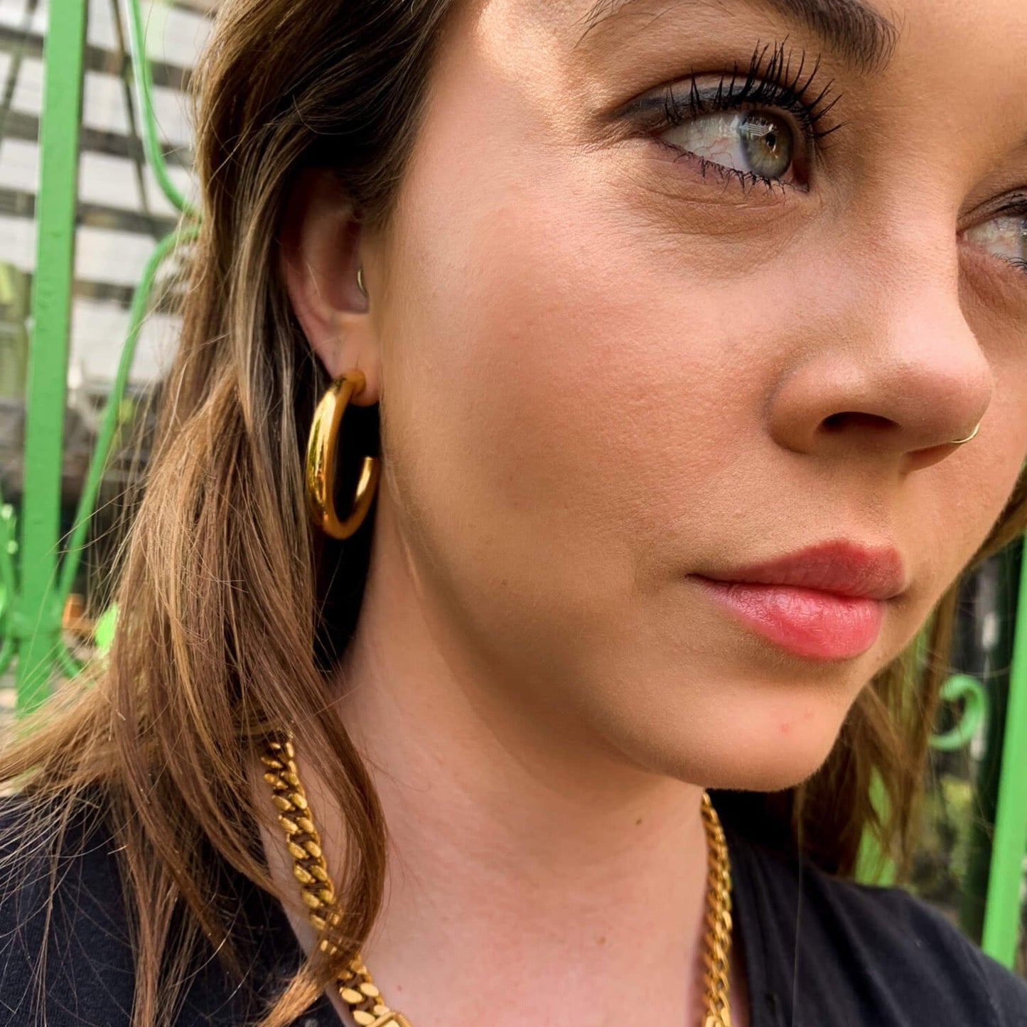 Lightweight Tube Earrings (3 sizes)