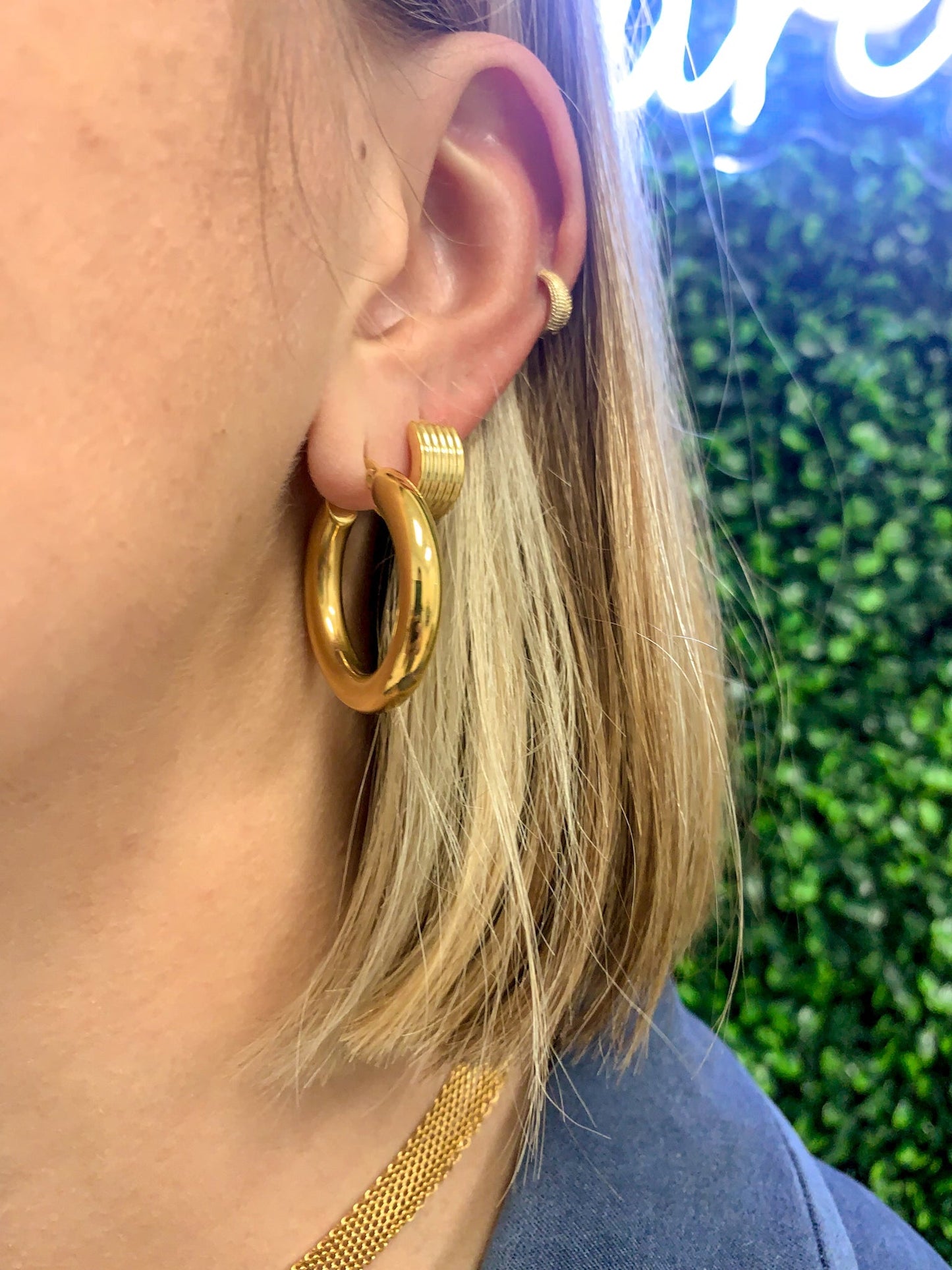 Lightweight Tube Earrings (3 sizes)