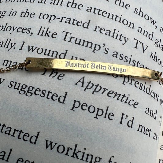 Foxtrot Dainty Bracelet