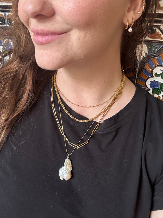 Baroque Pearl Necklace