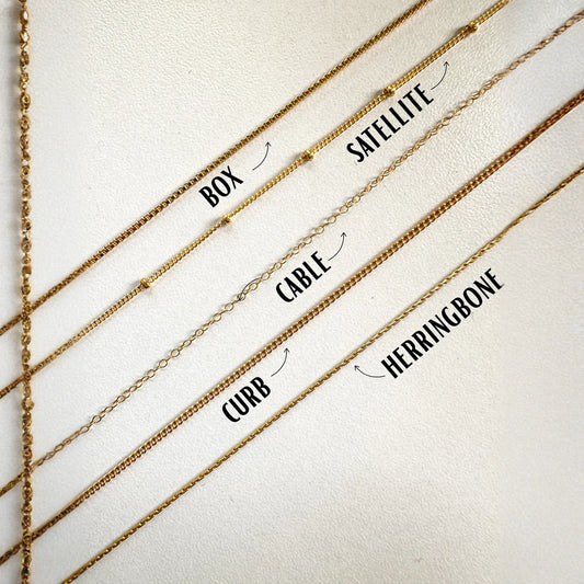 Dainty Gold-Filled Chains