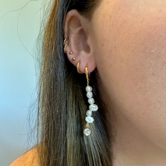 Pebble Drop Earrings