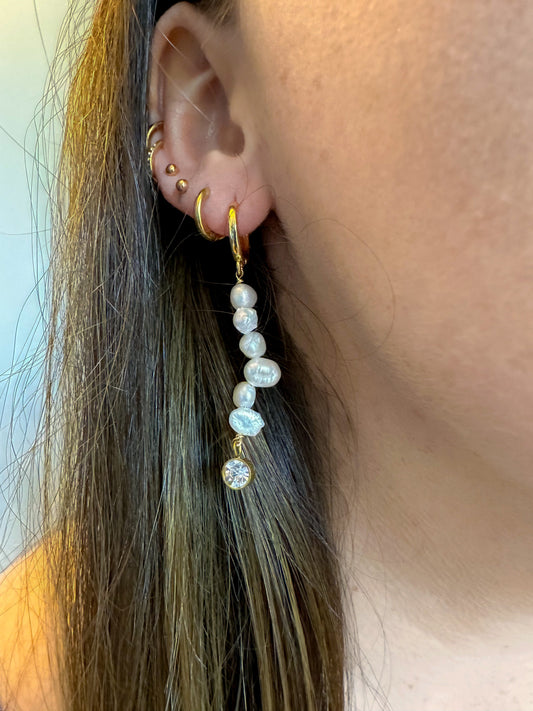 Pebble Drop Earrings