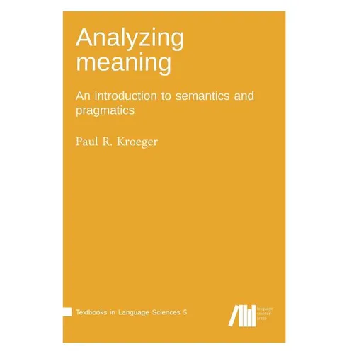 Analyzing meaning