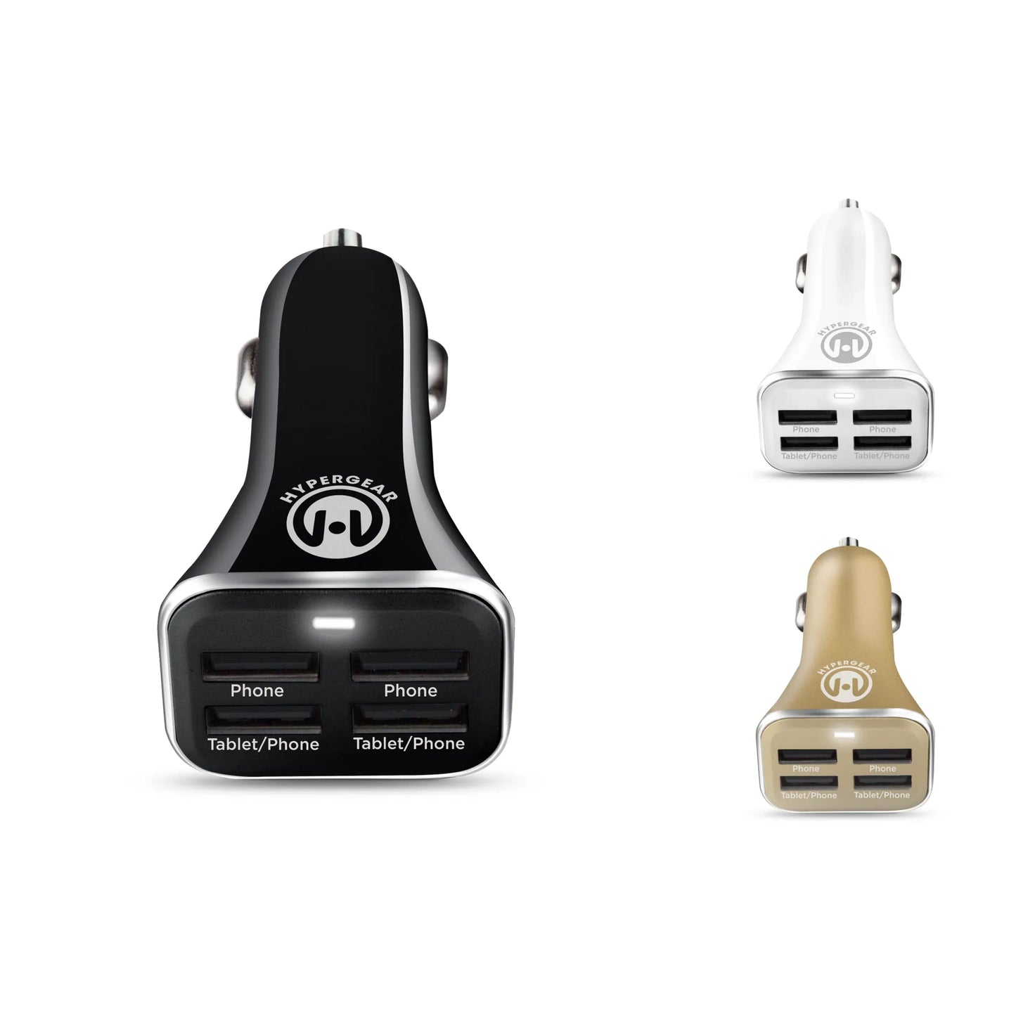 HyperGear Quad USB 6.8A Car Charger