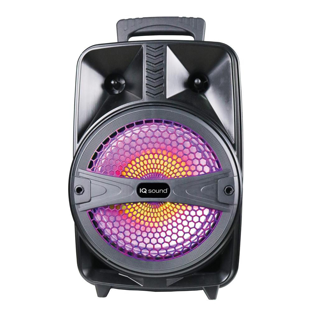IQ Sound 8" Portable Bluetooth Speaker (IQ-2078DJBT)