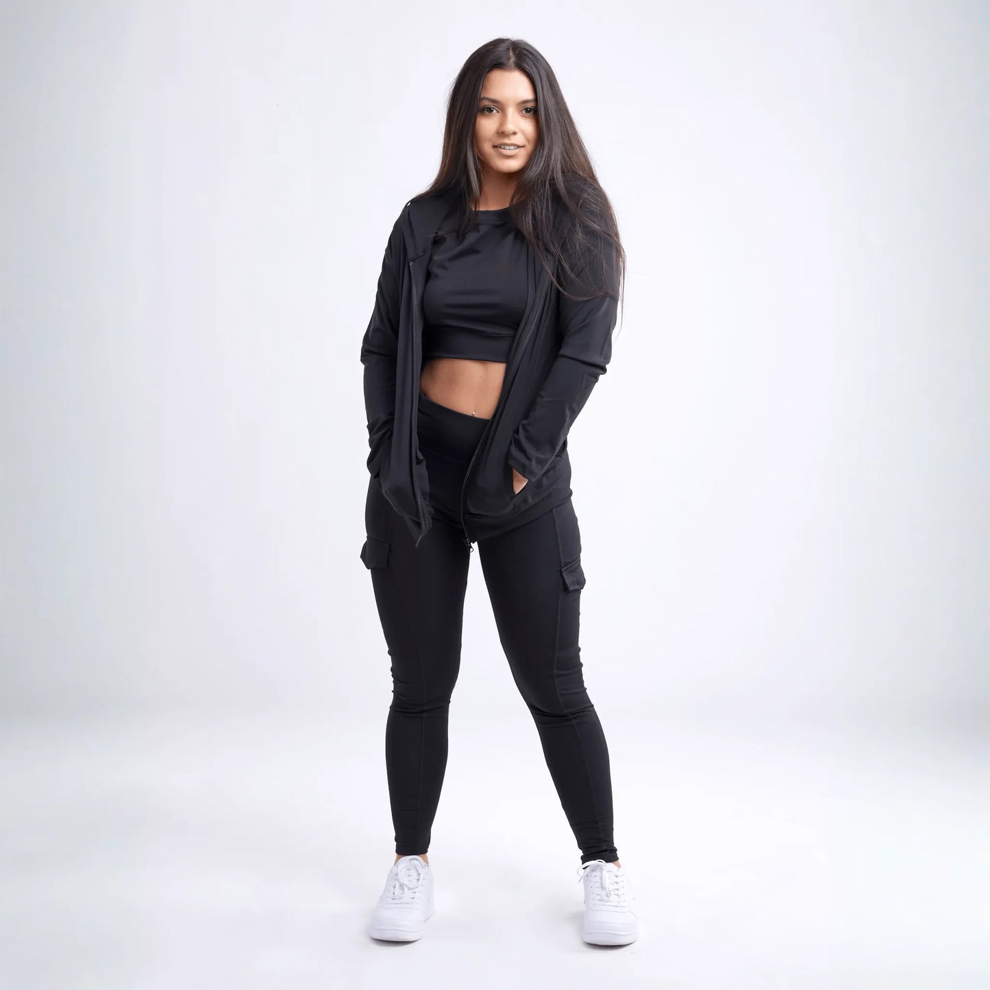 JupiterGear Athletic Fitted Zip-Up Hoodie Jacket with Pockets