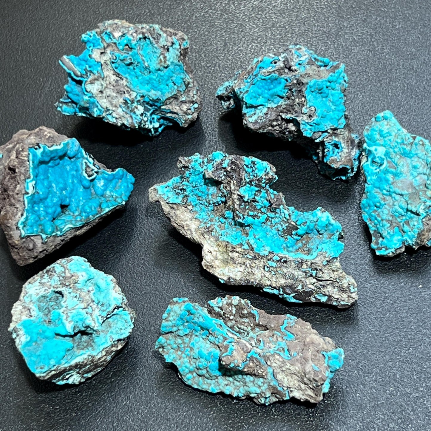 Chrysocolla Crystal Clusters Rough Raw Specimens From Peru Wholesale