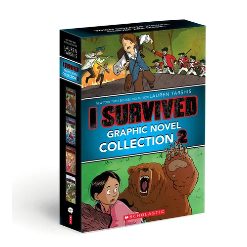 I Survived Graphic Novels #5-8 Box Set