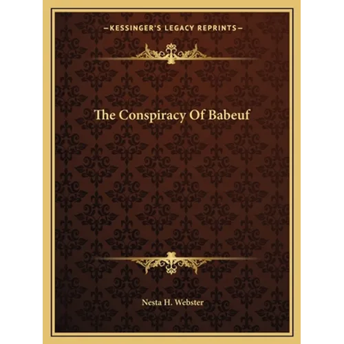 The Conspiracy Of Babeuf