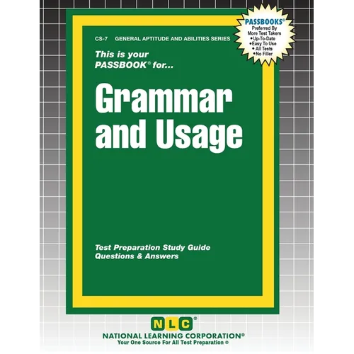 Grammar and Usage