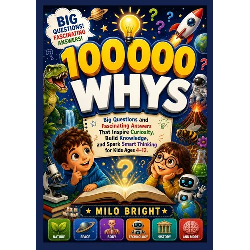 100,000 Whys: Big Questions and Fascinating Answers That Inspire Curiosity, Build Knowledge, and Spark Smart Thinking for Kids Ages 4-12.