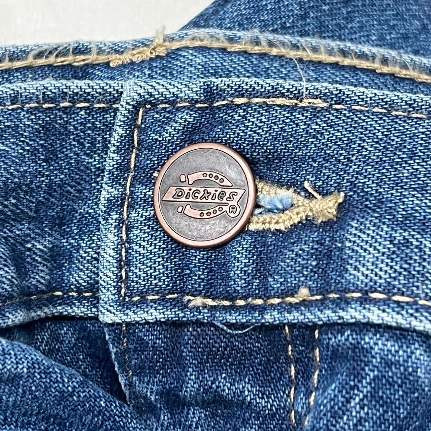 DICKIES Relaxed Fit Carpenter Jean Mns Sz 42X30 Stonewashed Indigo Blue 19294SNB