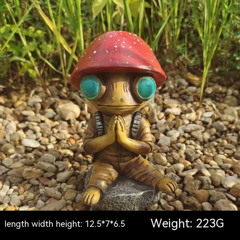 Halloween Garden Decoration Alien Statue for Outdoor Space - ebasketonline - Little Red General Store