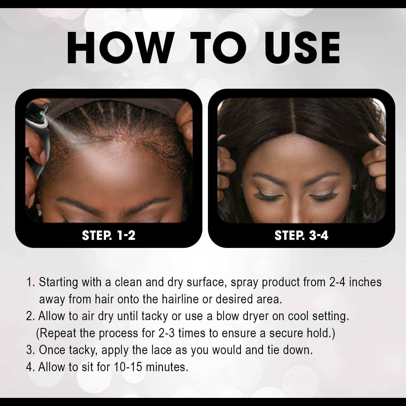 EBIN NEW YORK Wonder Lace Bond Adhesive Spray -Supreme Hold