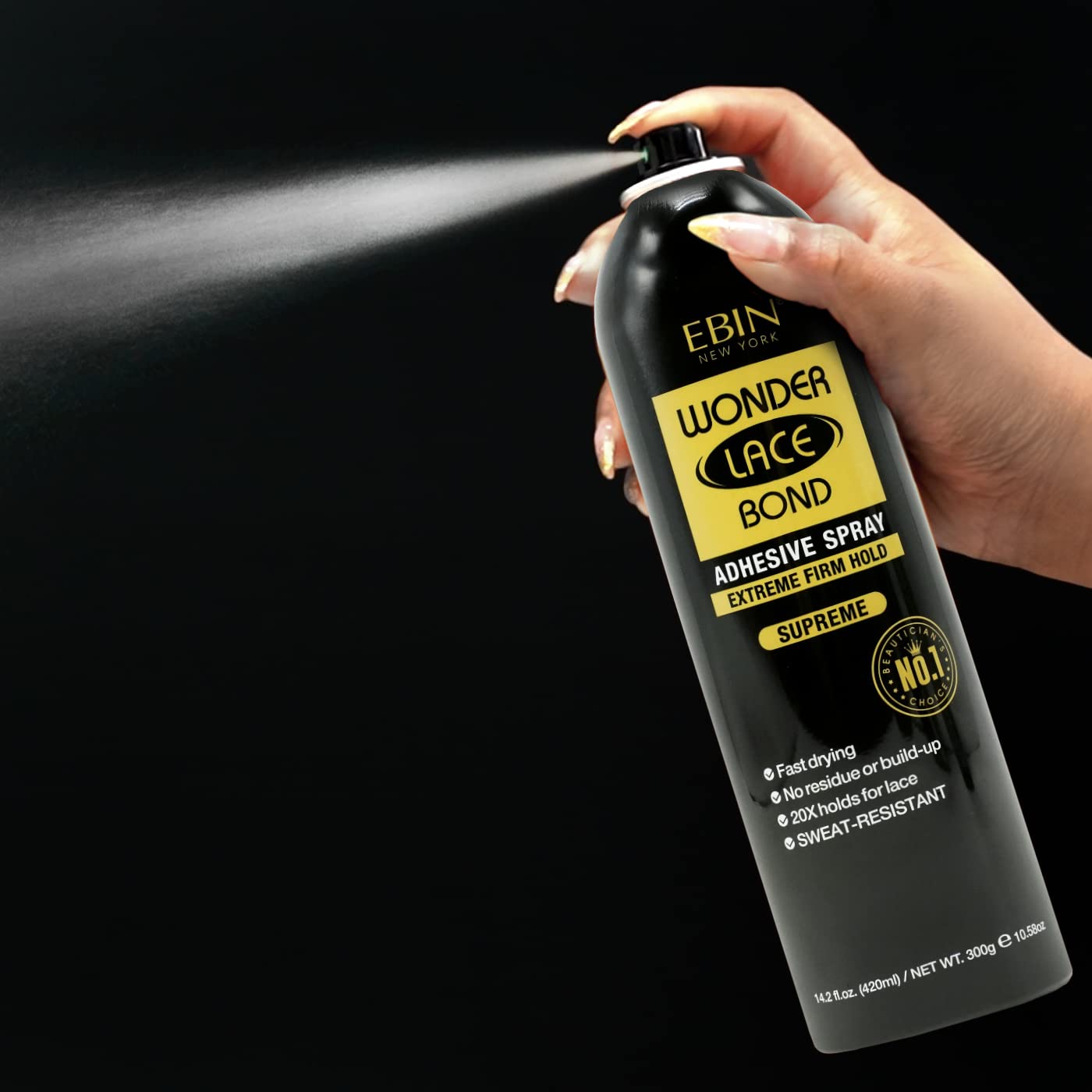 EBIN NEW YORK Wonder Lace Bond Adhesive Spray -Supreme Hold