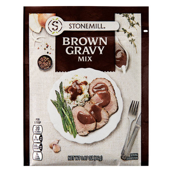 Stonemill Brown Gravy Mix, 0.87 oz