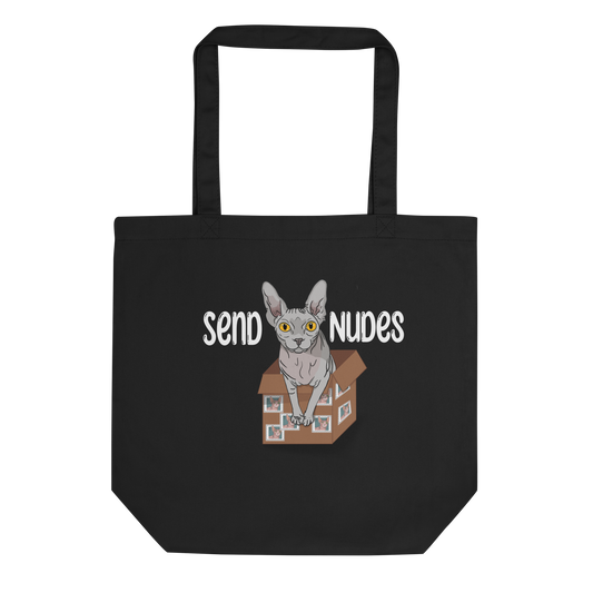 "SEND NUDES" ECO TOTE