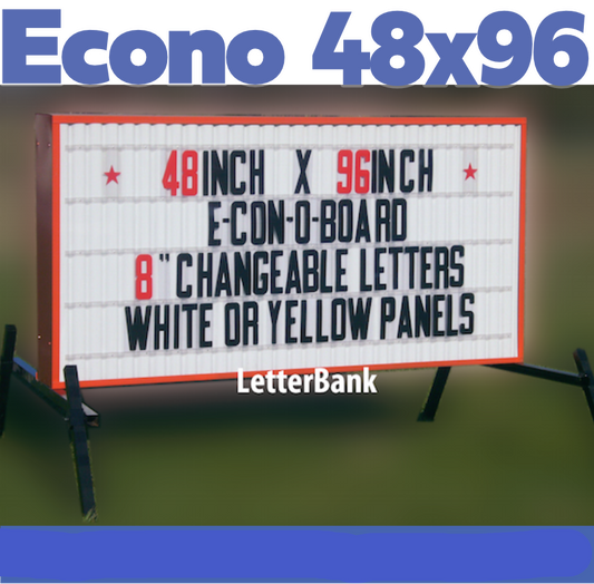 Econo 4x8 Readerboard Sign
