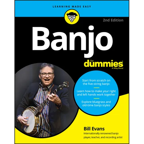 Banjo for Dummies: Book + Online Video and Audio Instruction