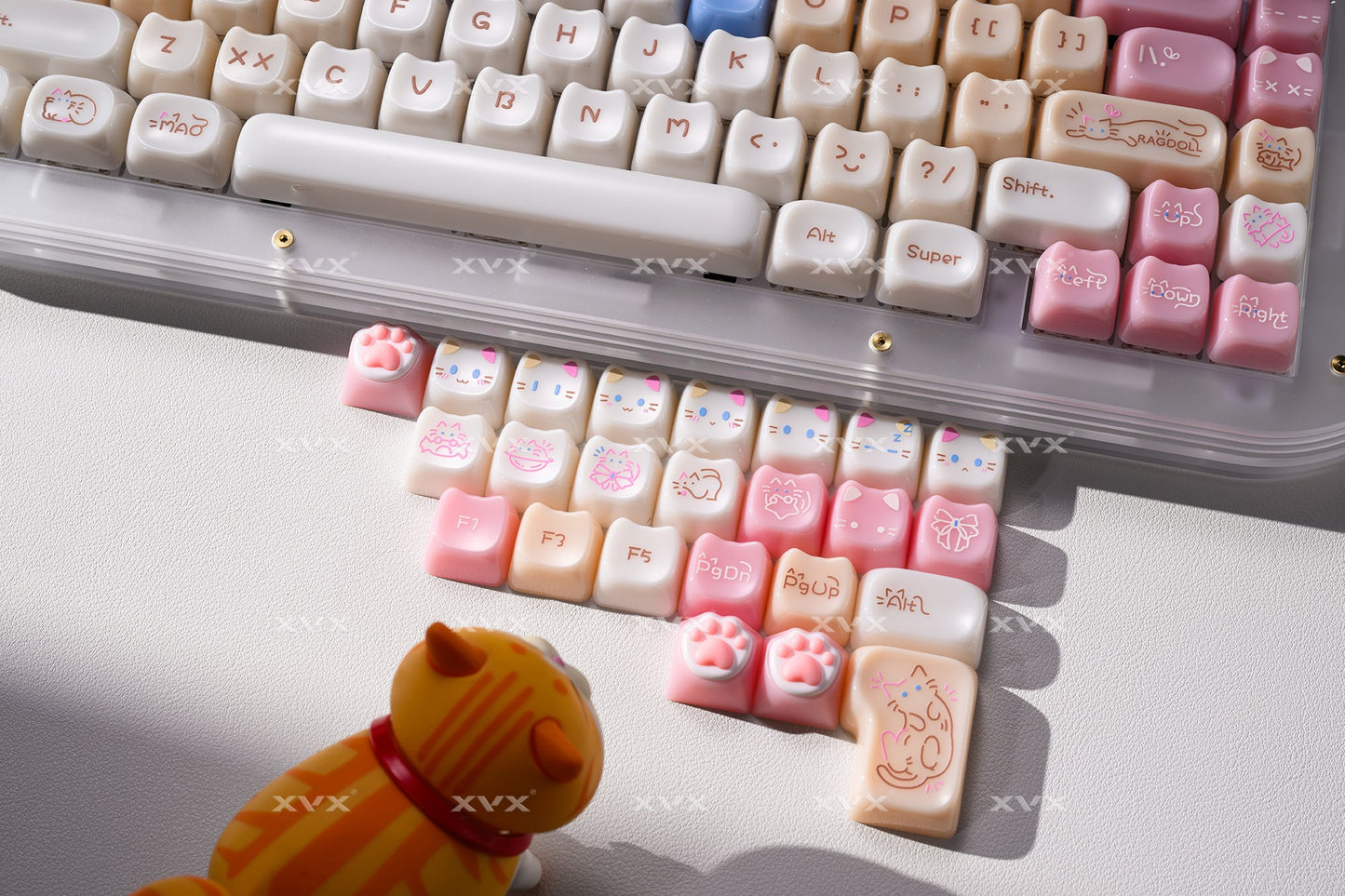 XVX House Cat MAO Profile Keycaps Set (149-key)