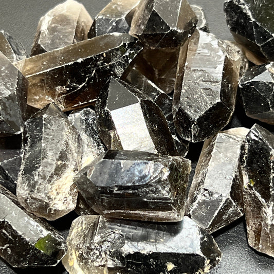 Smoky Quartz Crystal Points (By The Piece Or Pound) Bulk Wholesale Lot
