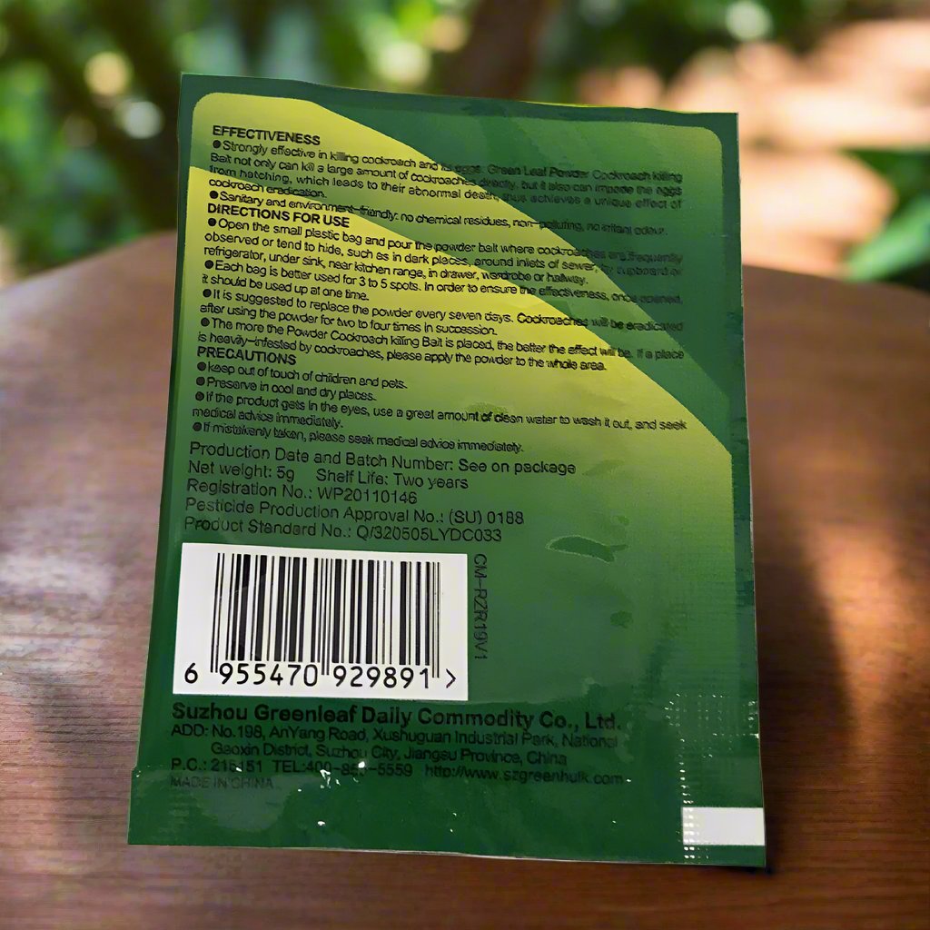 SHINEBOX Effective Cockroach Bait Powder for Pest Control
