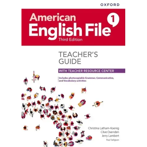 American English File 3e Teachers Book 1 Pack
