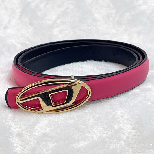 Elegant Skinny Belt with Golden Buckle for Women in 5 Colors