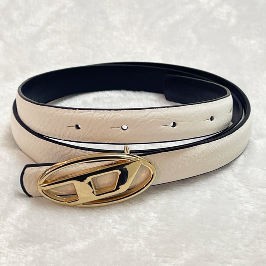 Elegant Skinny Belt with Golden Buckle for Women in 5 Colors