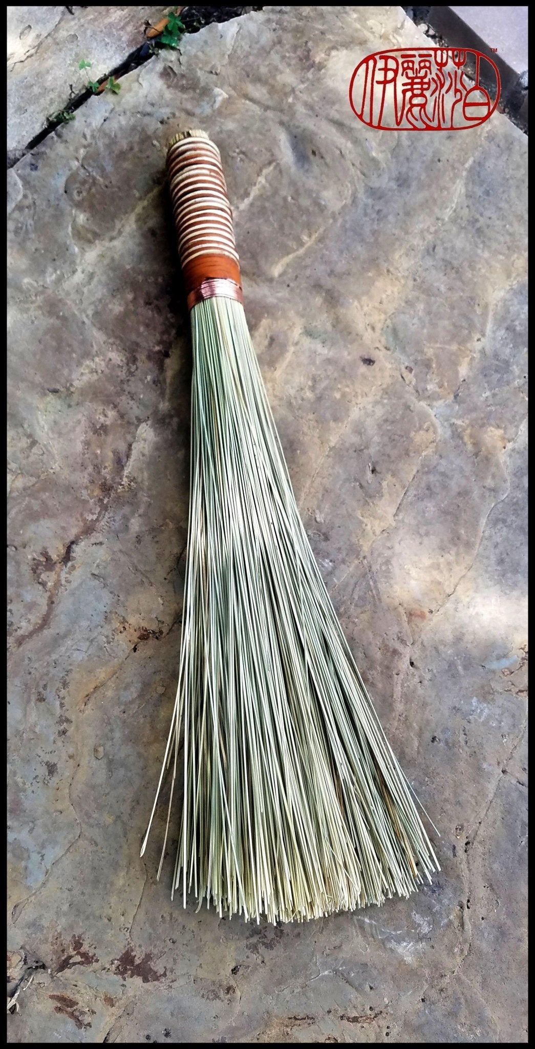 Handmade African Broom Fiber (18 Inches Long Total) Paint Brush - Elizabeth Schowachert Art - Little Red General Store