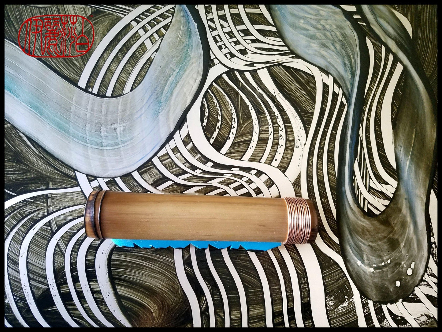 Silicone Blade Mark Making Tool For Encaustic Hot Box (2" - 12") - Elizabeth Schowachert Art - Little Red General Store