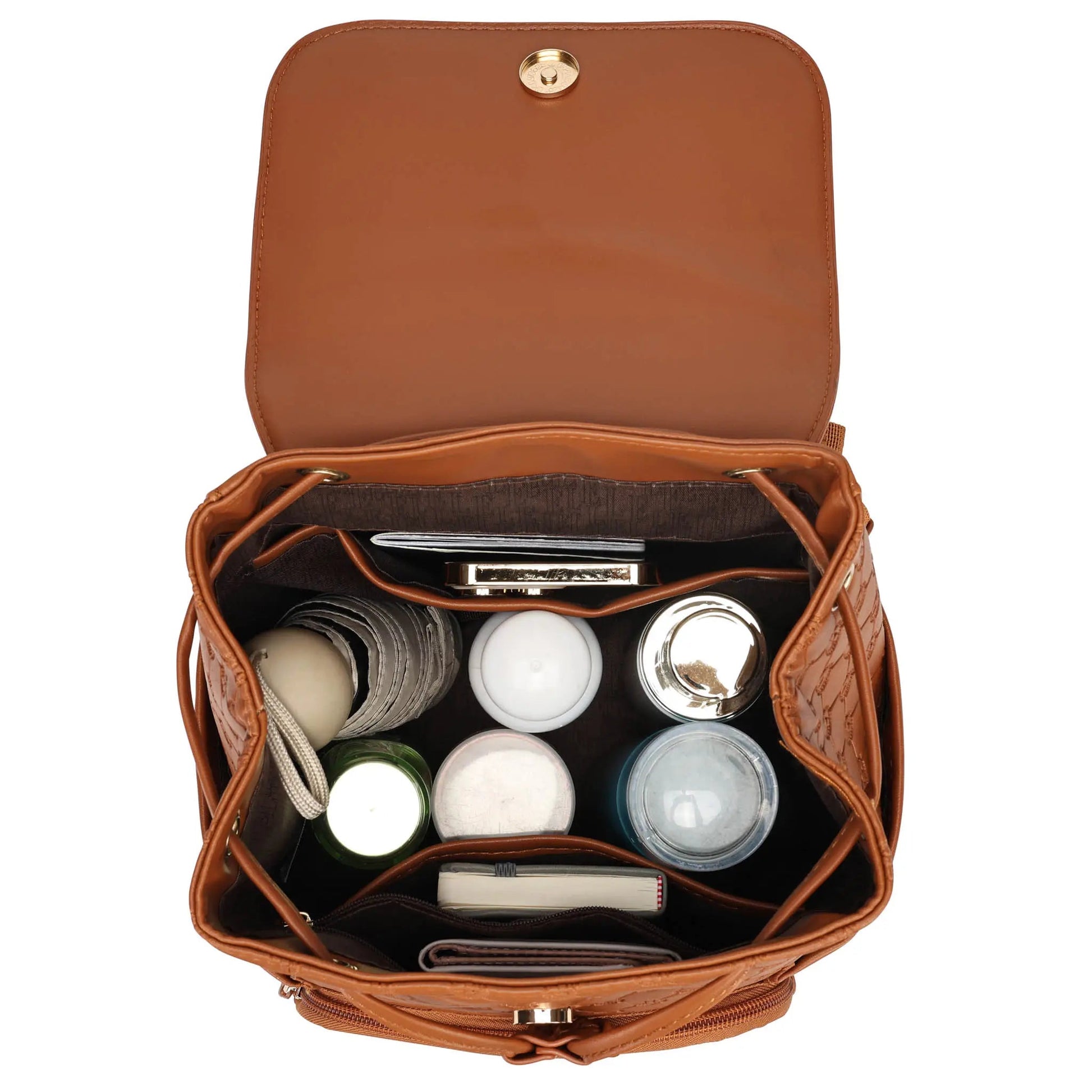 Compass 10L Vegan Leather Monogram Mini Backpack - ELLE Travel | USA - Little Red General Store