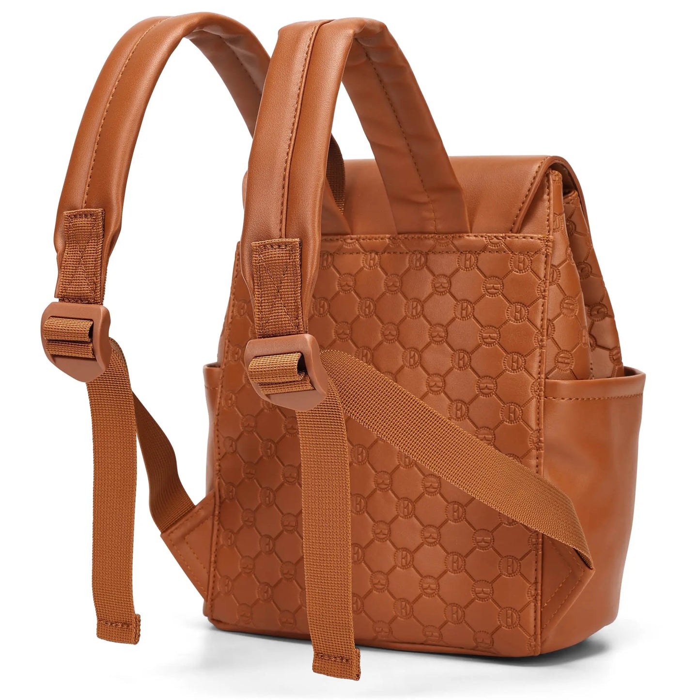 Compass 10L Vegan Leather Monogram Mini Backpack - ELLE Travel | USA - Little Red General Store