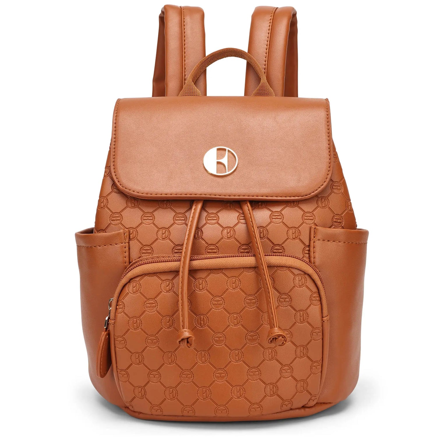 Compass 10L Vegan Leather Monogram Mini Backpack - ELLE Travel | USA - Little Red General Store