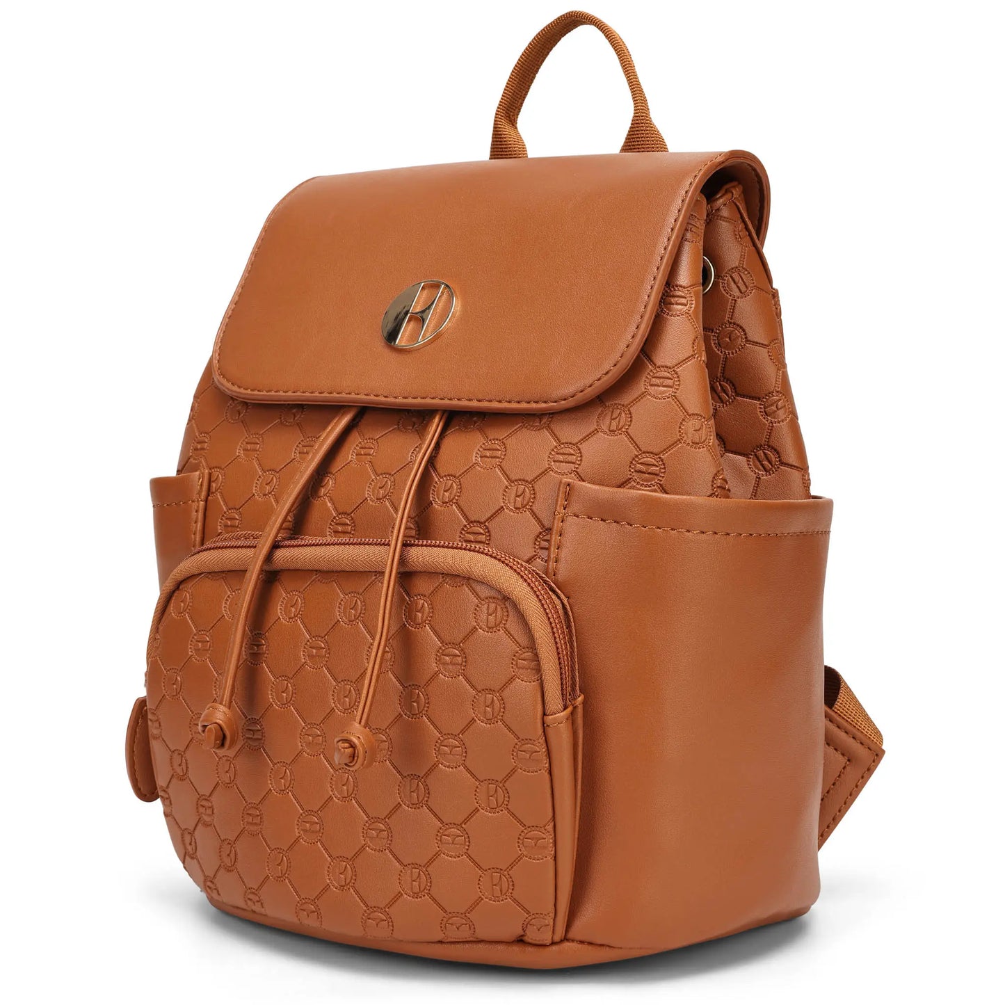 Compass 10L Vegan Leather Monogram Mini Backpack - ELLE Travel | USA - Little Red General Store