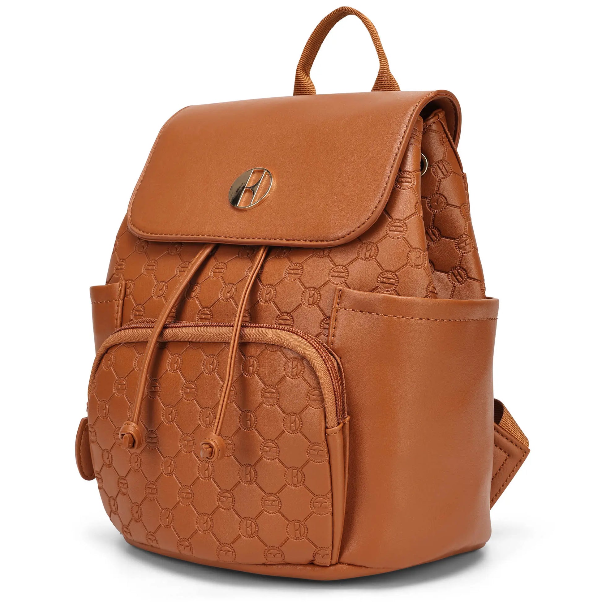 Compass 10L Vegan Leather Monogram Mini Backpack - ELLE Travel | USA - Little Red General Store