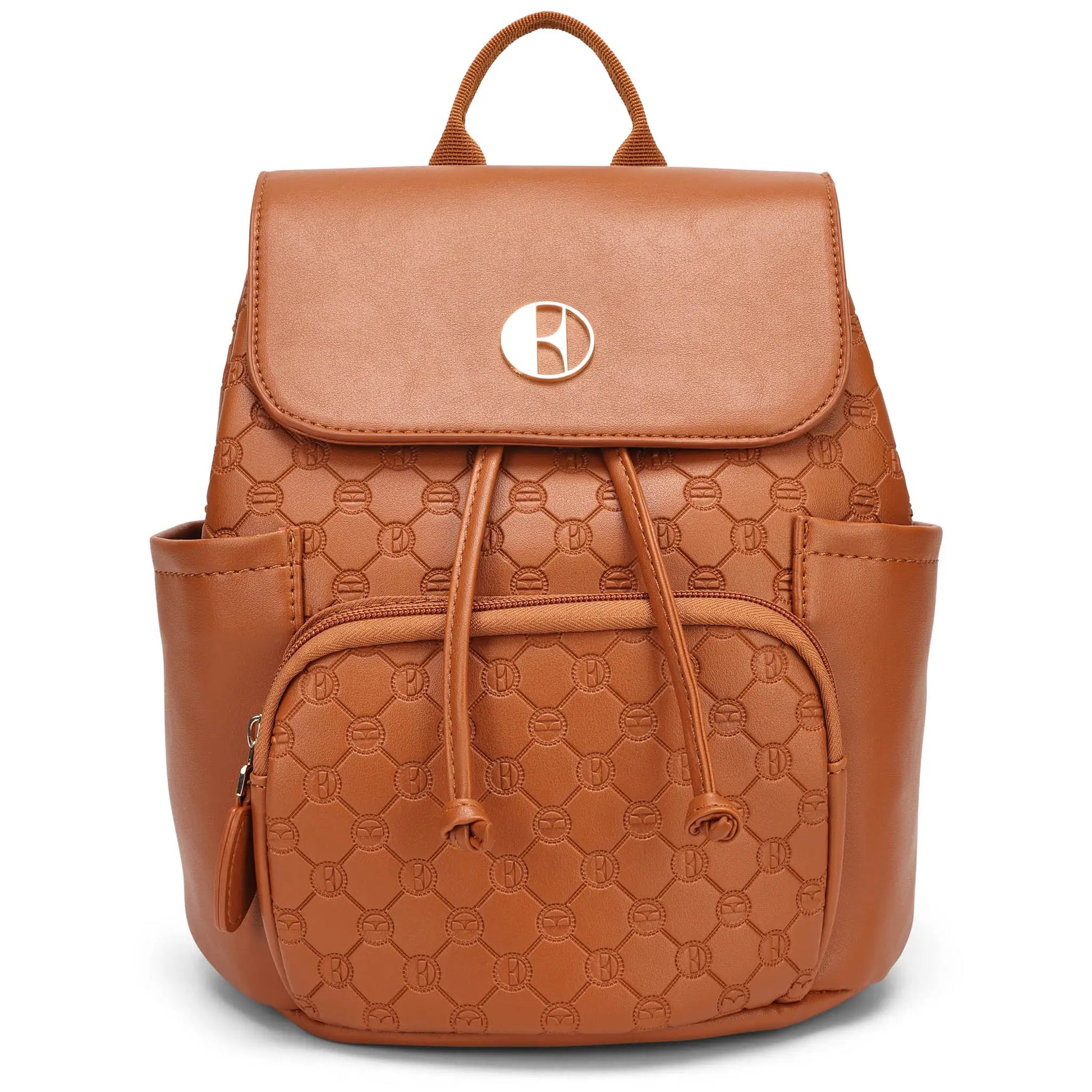 Compass 10L Vegan Leather Monogram Mini Backpack - ELLE Travel | USA - Little Red General Store