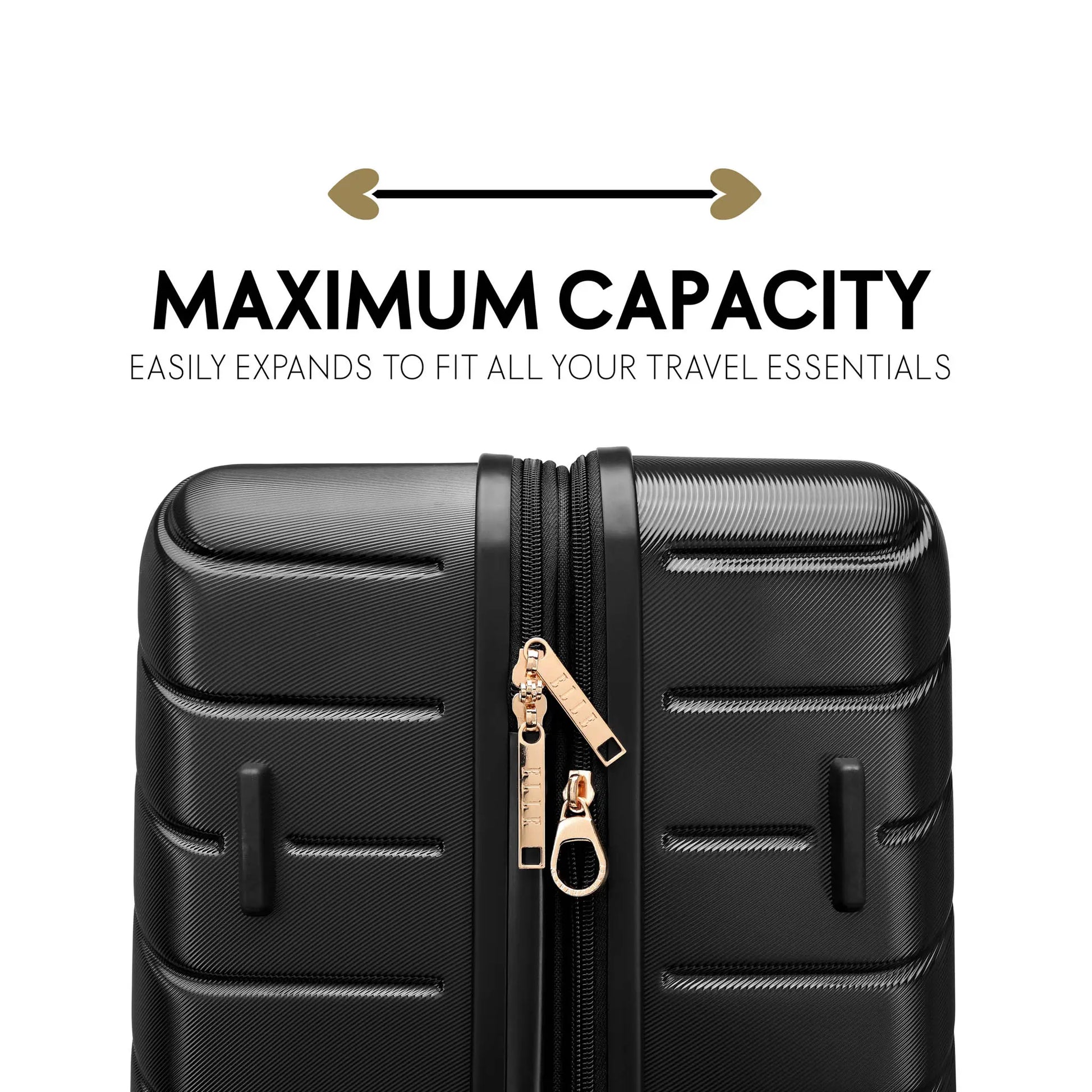 Louvre Polycarbonate Luggage Set - ELLE Travel | USA - Little Red General Store