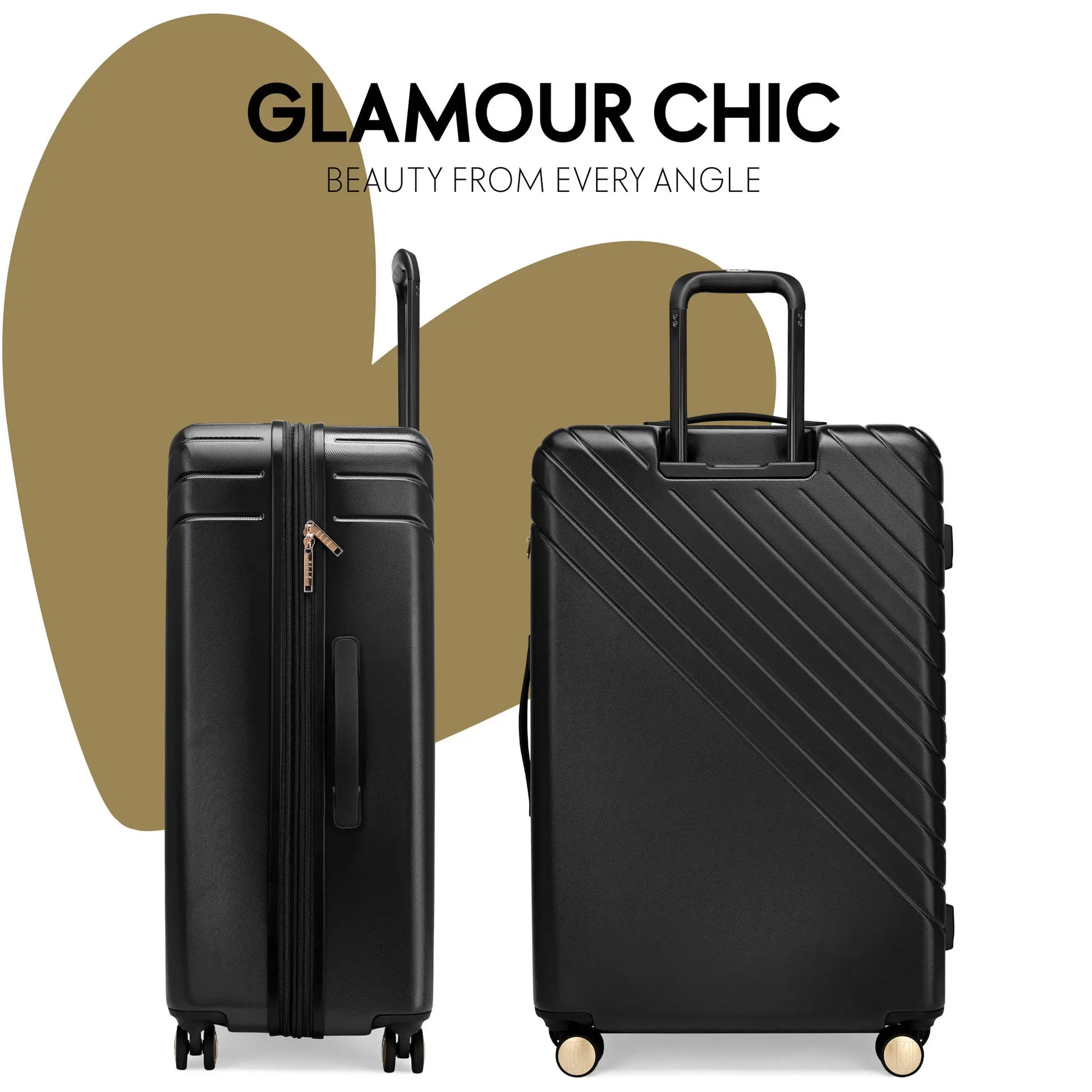 Louvre Polycarbonate Luggage Set - ELLE Travel | USA - Little Red General Store