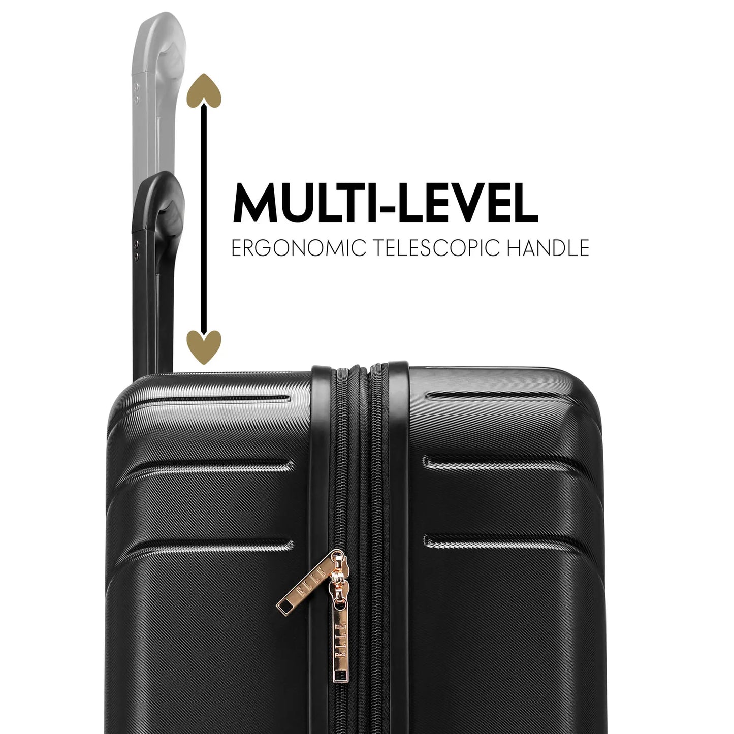 Louvre Polycarbonate Luggage Set - ELLE Travel | USA - Little Red General Store